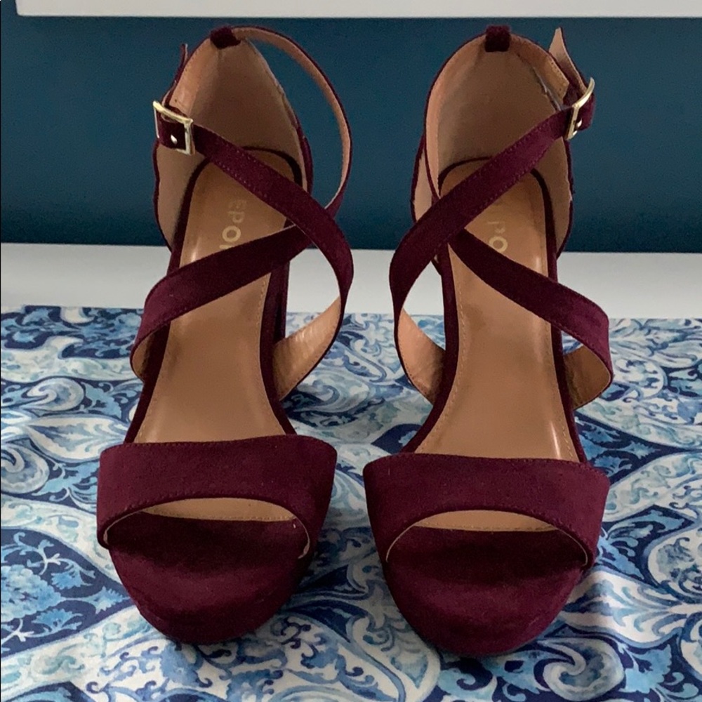 Maroon Heels from Report